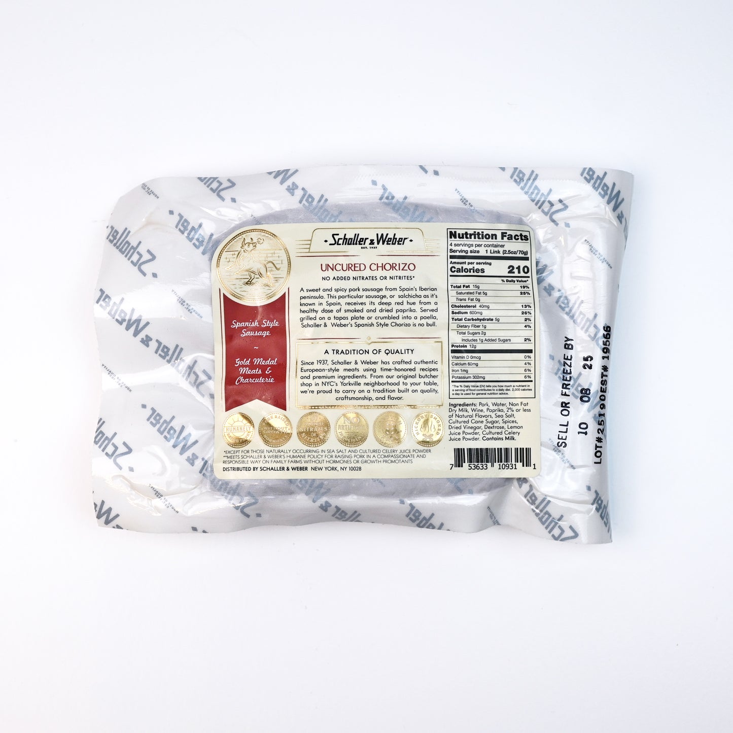 Spanish Style Chorizo