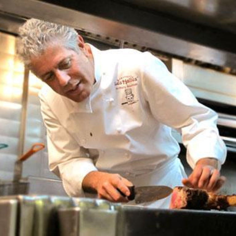 Anthony Bourdain, celebrated chef, author, and TV personality
