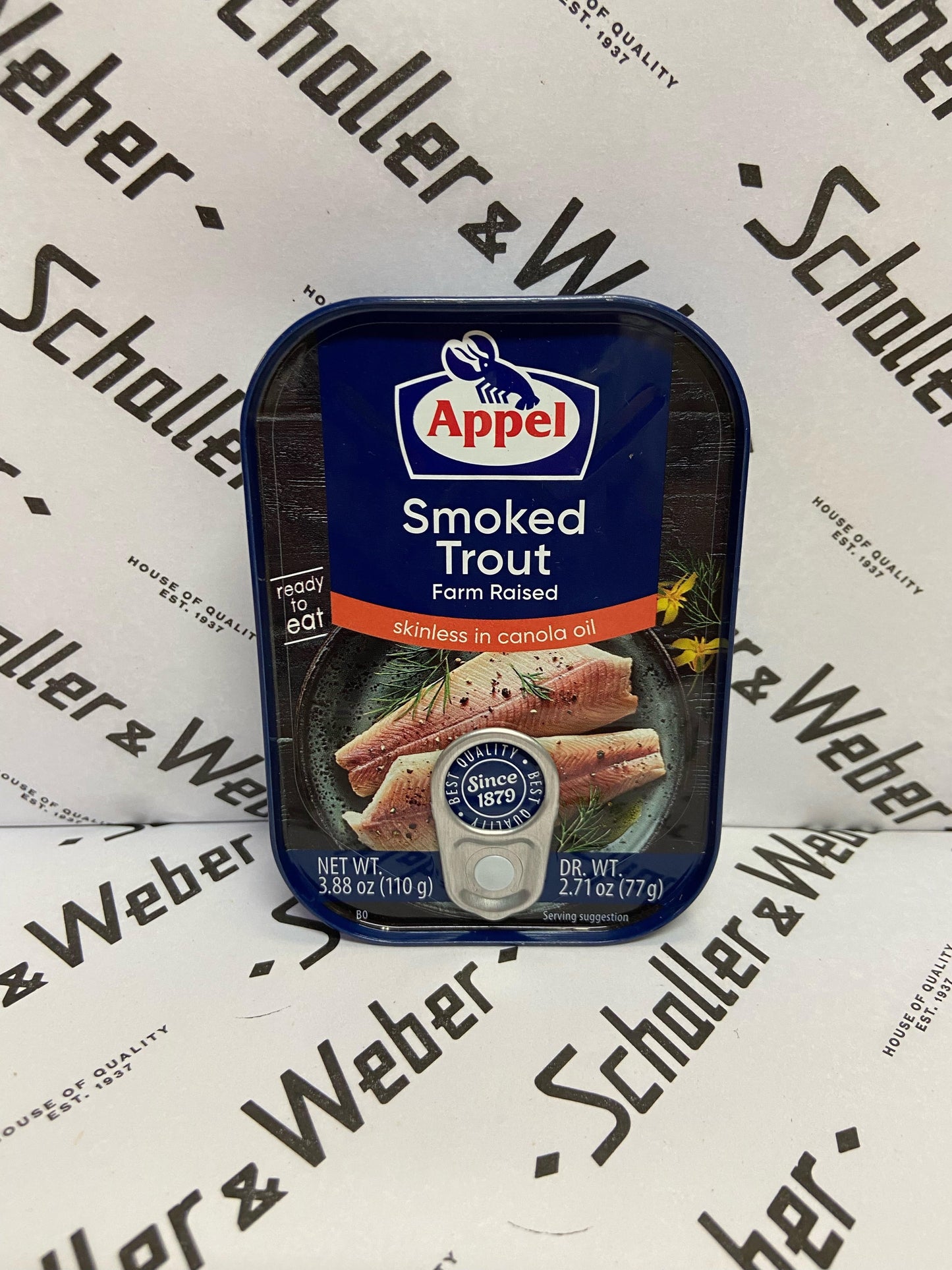 Appel Smoked Trout 3.88 oz - Schaller & Weber
