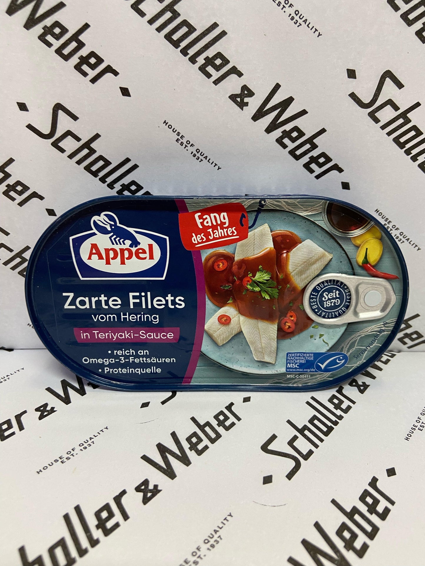 Appel Zarte Filets vom Hering in Teriyaki - Sauce 200g - Schaller & Weber