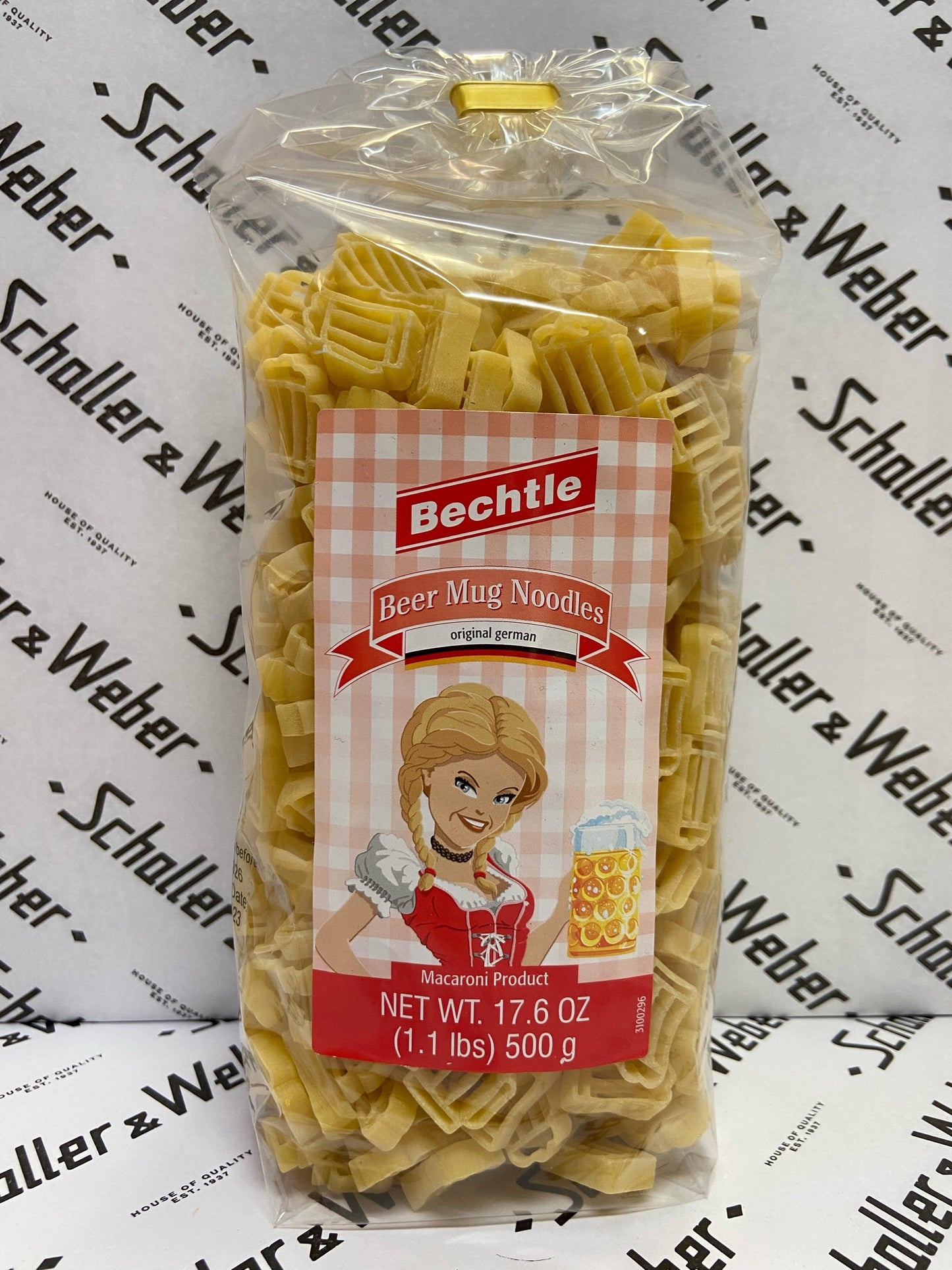 Bechtle Beer Mug Noodles 17.6 oz - Schaller & Weber