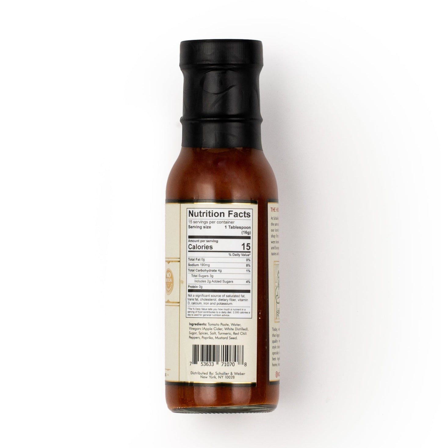 Berlin Style Currywurst Ketchup - Schaller & Weber