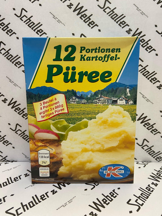 Dr. Knoll 12 Portionen Kartoffel - Püree - Schaller & Weber