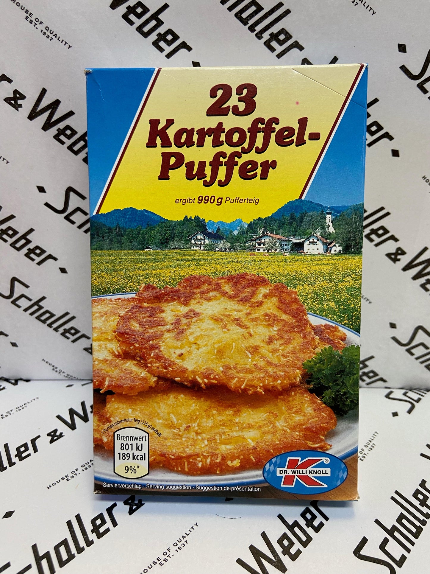 Dr. Knoll 23 Kartoffelpuffer 8 oz - Schaller & Weber