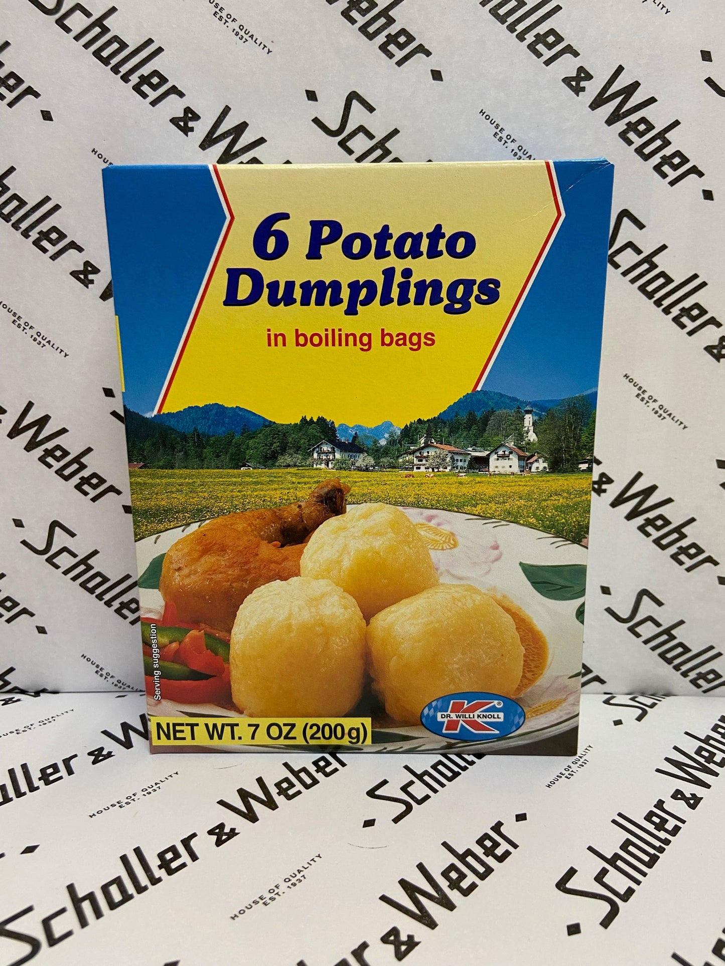 Dr. Knoll 6 Potato Dumplings 7 oz - Schaller & Weber