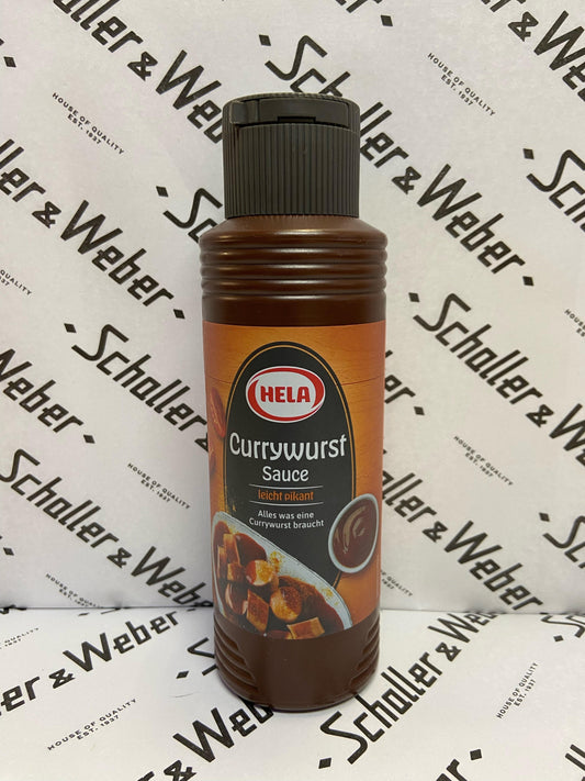 Hela Currywurst Sauce leicht pikant 300 ml - Schaller & Weber