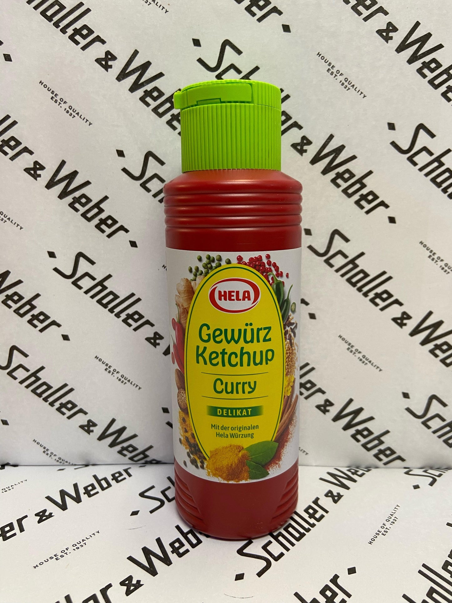 Hela Gewürz Ketchup Curry Delikat 300 ml - Schaller & Weber