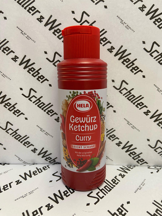 Hela Gewürz Ketchup Curry Leicht Scharf 300 ml - Schaller & Weber