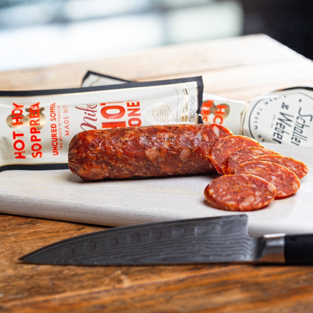 Hot Honey & Soppressata Uncured Soppressata - Schaller & Weber