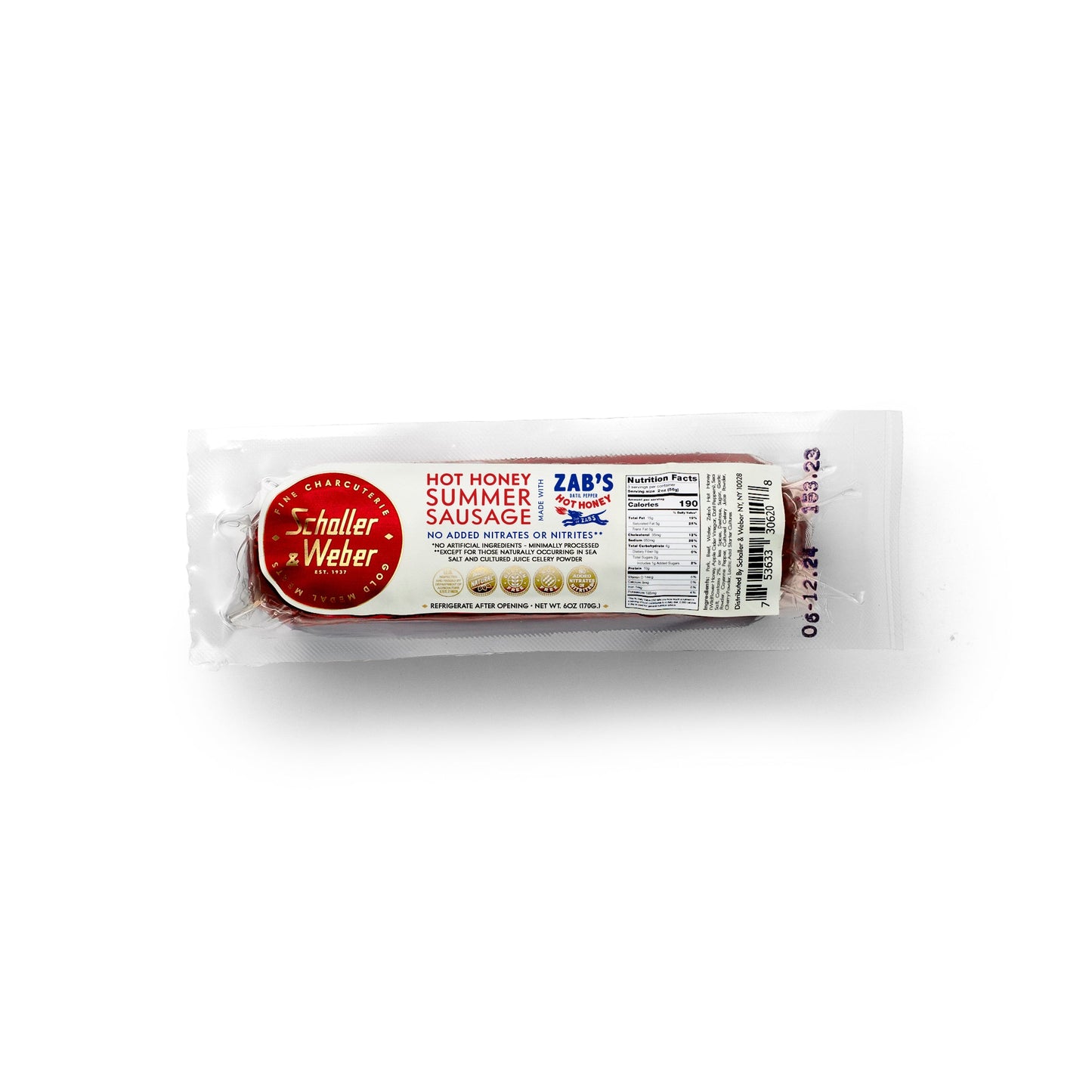 Hot Honey Summer Sausage - Schaller & Weber