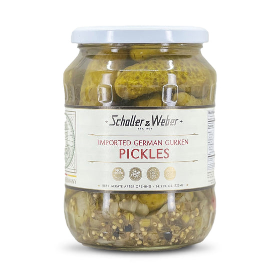 Imported German Gurken Pickles - Schaller & Weber