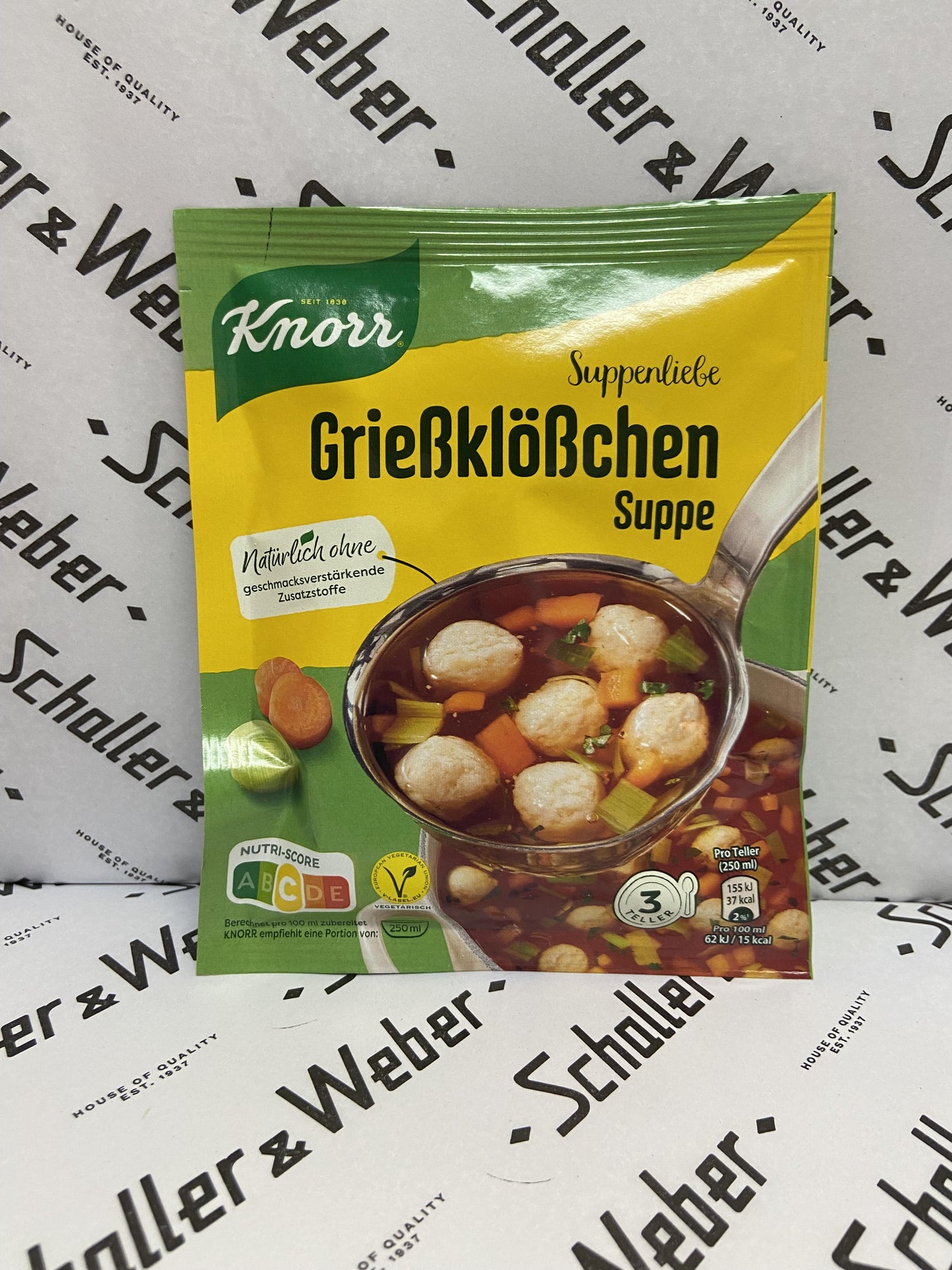 Knor Grießklößchen Suppe Mix 750 ml - Schaller & Weber