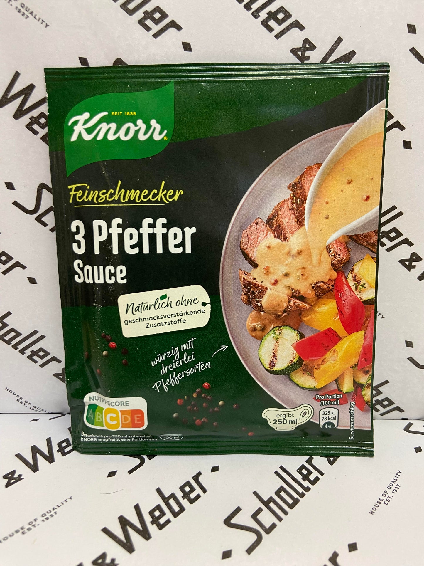 Knorr 3 Pfeffer Sauce Mix 250 ml - Schaller & Weber