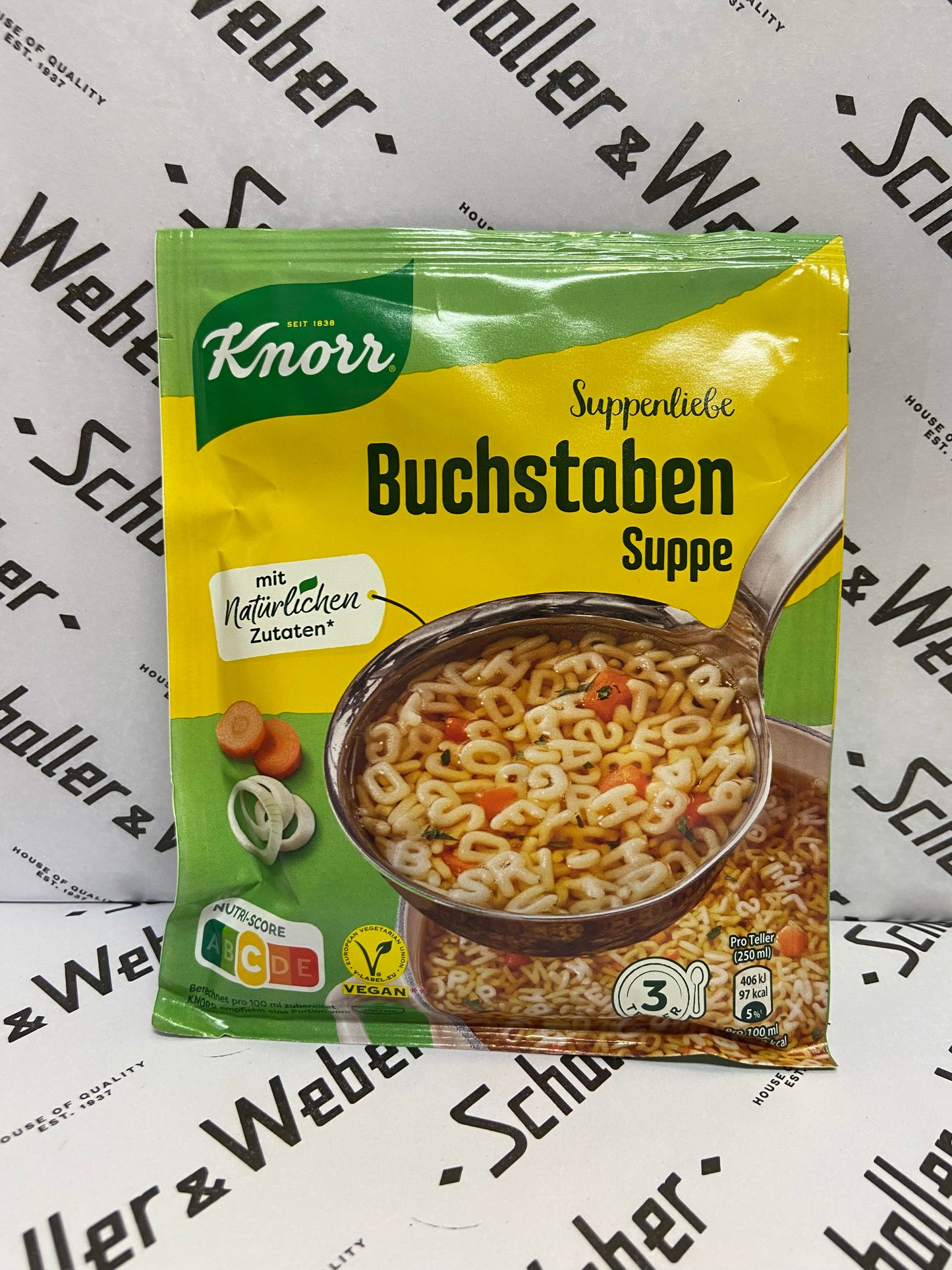 Knorr Buchstaben Suppe Fix 750 ml - Schaller & Weber