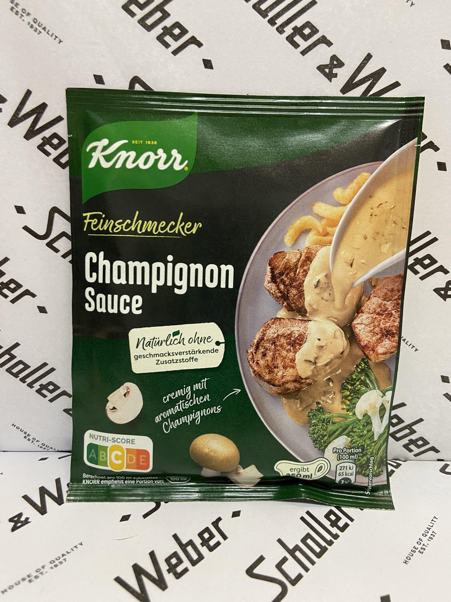 Knorr Champignon Sauce 250 ml - Schaller & Weber
