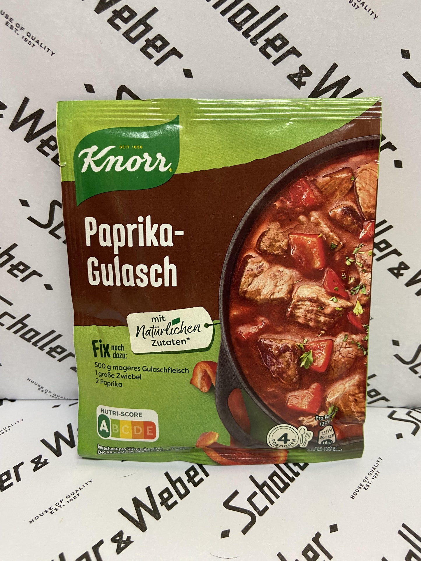 Knorr Paprika - Gulasch Fix 48g - Schaller & Weber