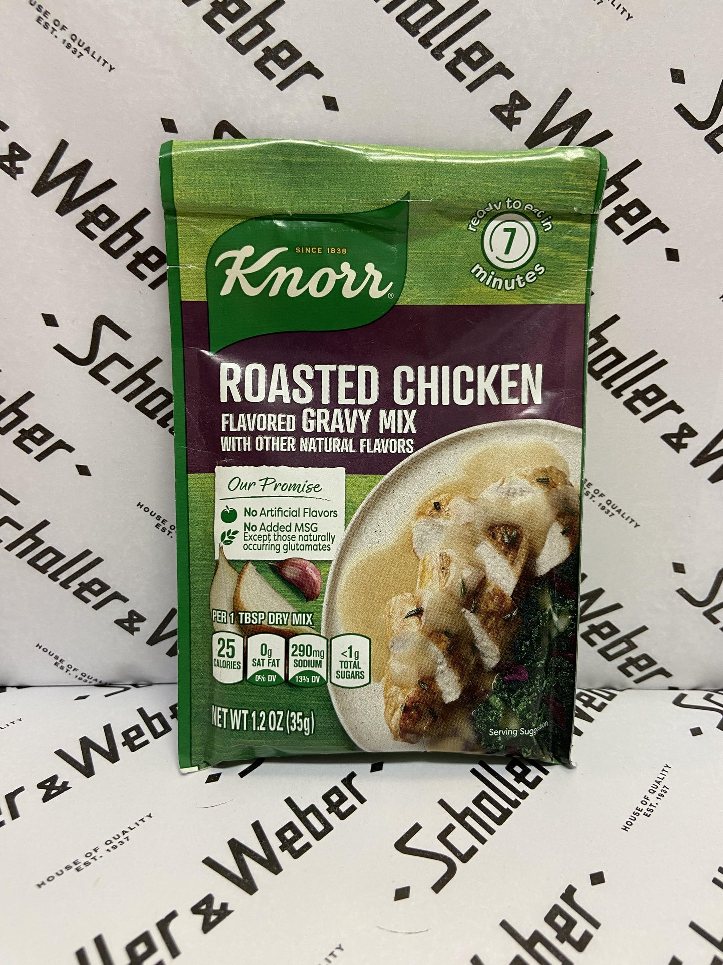 Knorr Roasted Chicken Flavored Gravy Mix 1.2 oz - Schaller & Weber