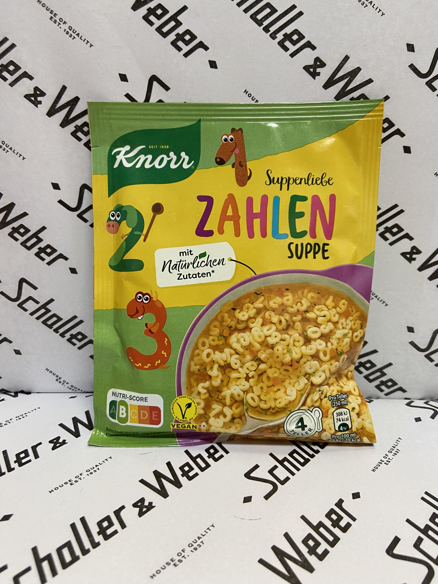 Knorr Zahlen Suppe Fix 1 L - Schaller & Weber