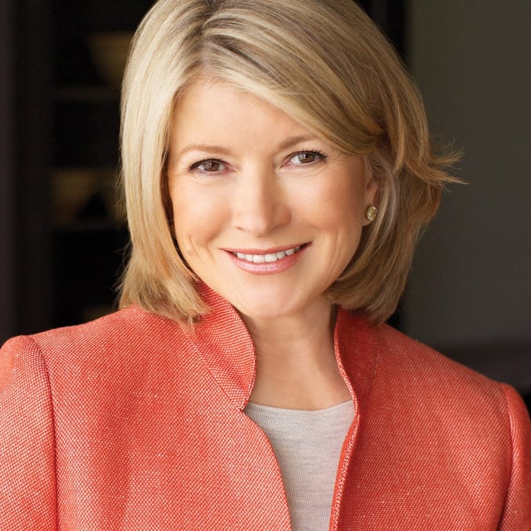 Martha Stewart, celebrated culinary personality