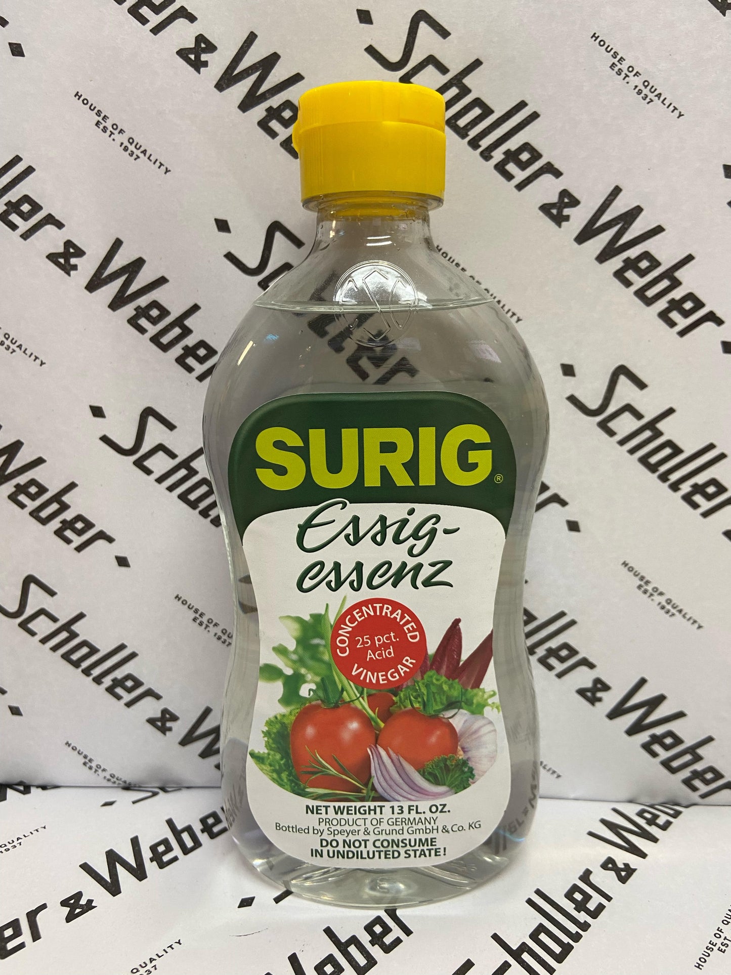 Surig Essigessenz Concentrated 25pct Vinegar 13 oz - Schaller & Weber
