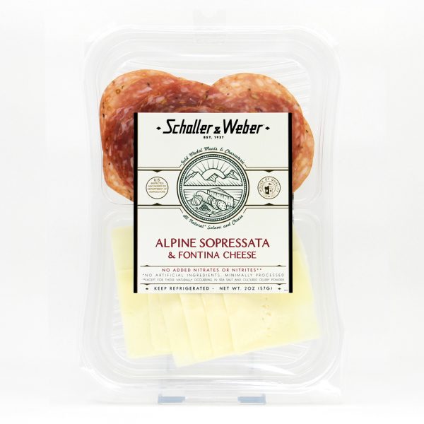 Alpine Sopressata & Fontina Cheese - Schaller & Weber