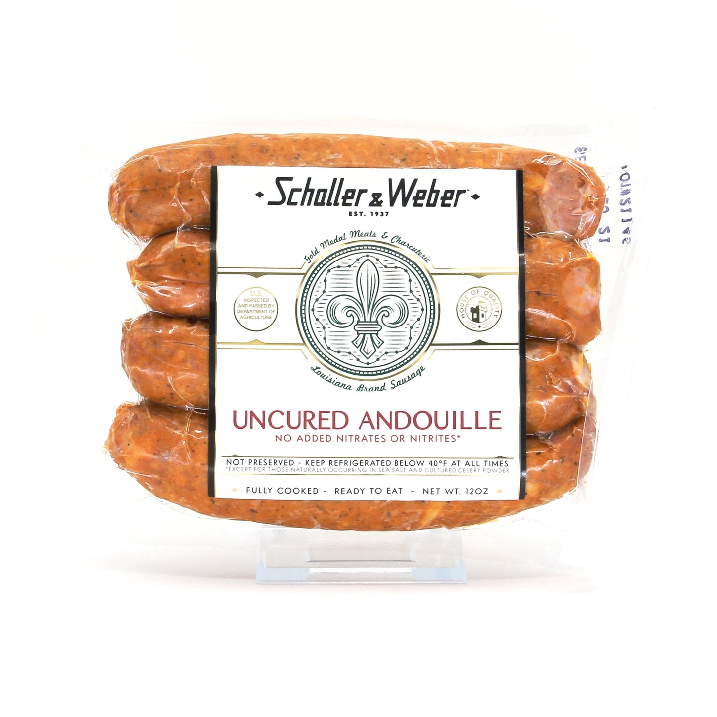 Andouille Sausage, In Package - Schaller & Weber