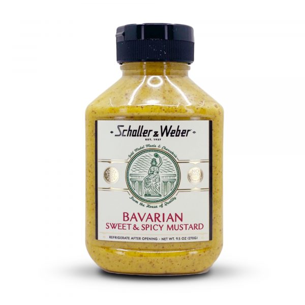 Bavarian Sweet & Spicy Mustard - Schaller & Weber