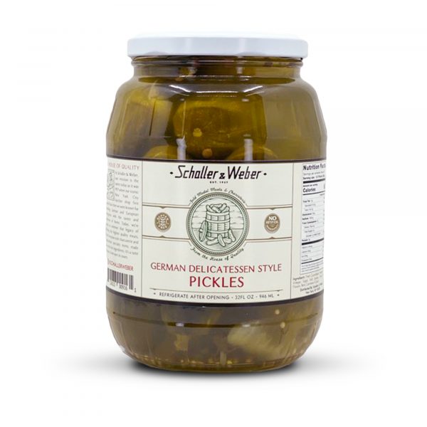 German Delicatessen Pickles - Schaller & Weber