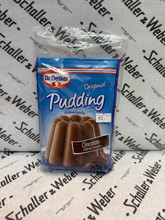 Dr. Oetker Chocolate Pudding Mix 3-1.5 oz packs