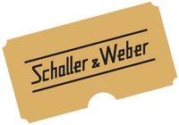Gold Schaller & Weber ticket logo