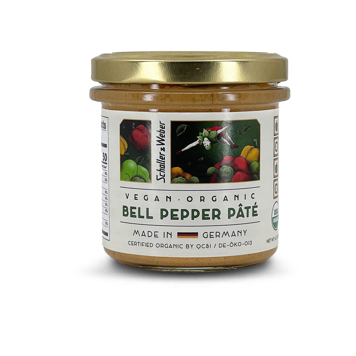 Bell Pepper Pâté - Organic Vegan - Schaller & Weber