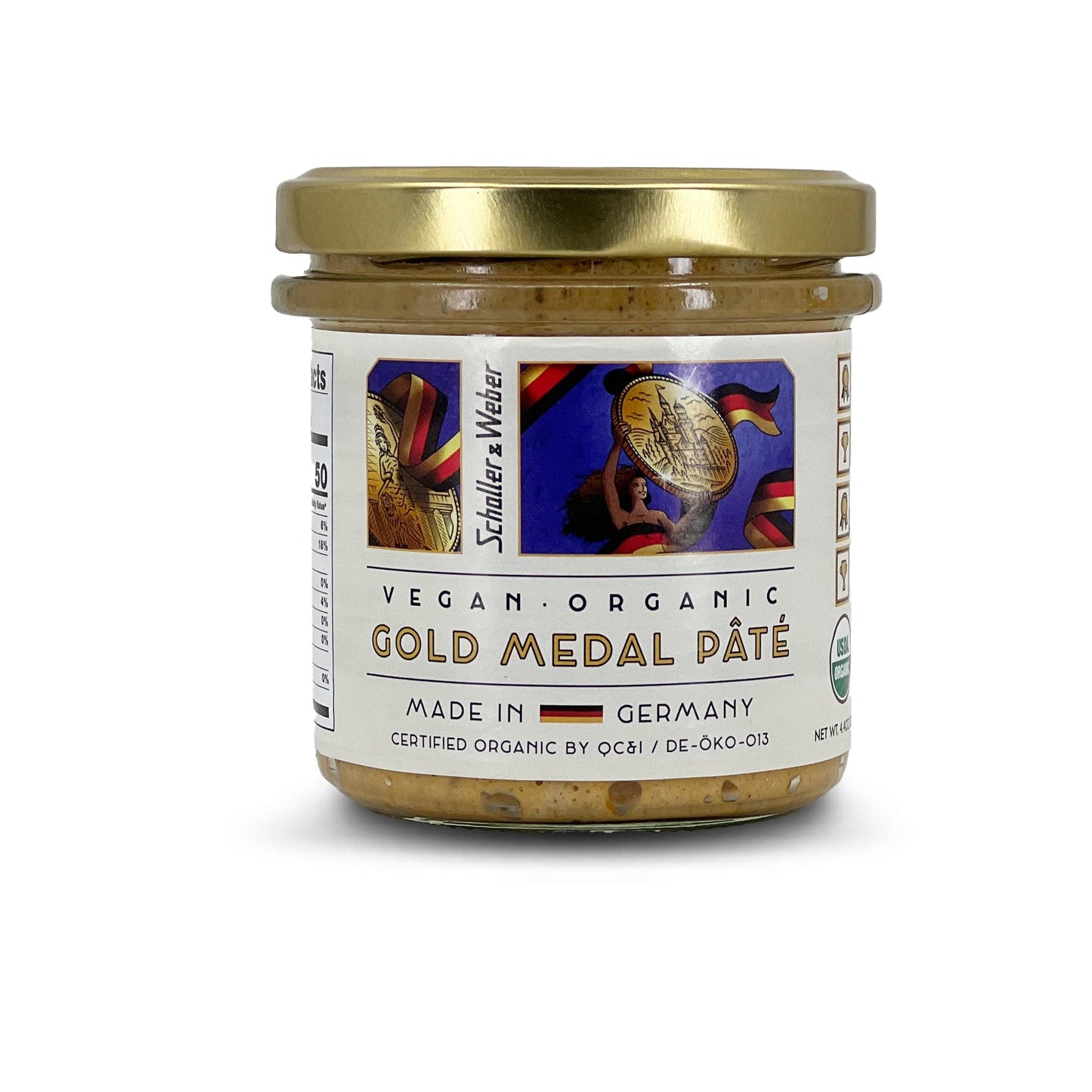 Gold Medal Pâté - Organic Vegan - Schaller & Weber