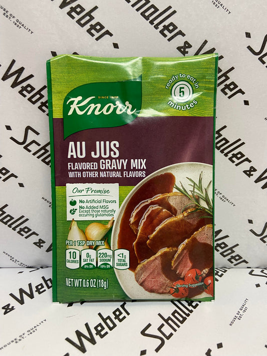 Knorr Au Jus Flavored Gravy Mix 0.6 oz - Schaller & Weber