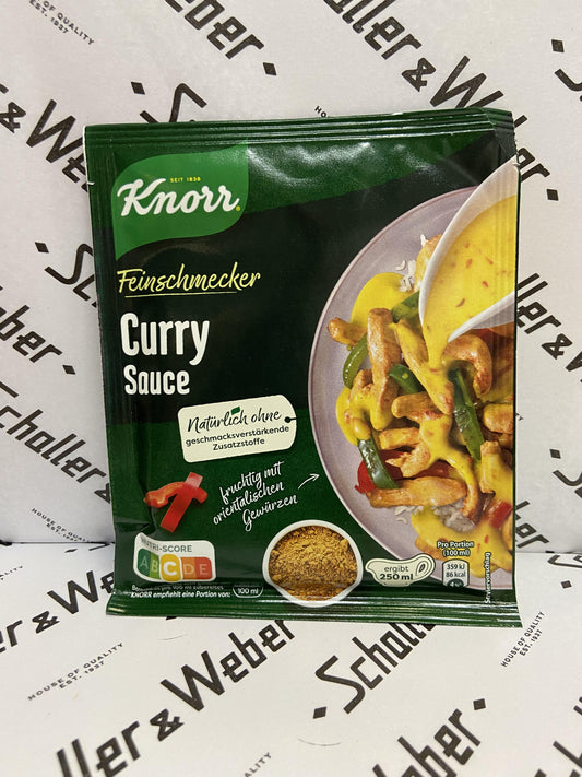 Knorr Curry Sauce Fix 250 ml - Schaller & Weber