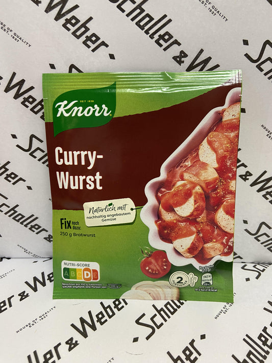 Knorr Curry - Wurst Fix 36g - Schaller & Weber