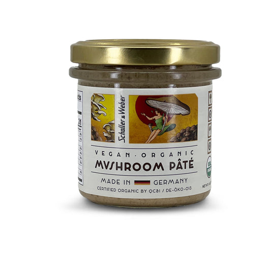 Mushroom Pâté - Organic Vegan - Schaller & Weber