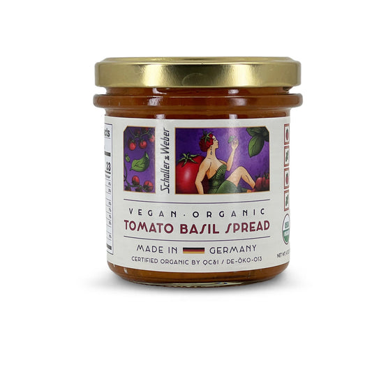 Tomato Basil Spread - Organic Vegan - Schaller & Weber