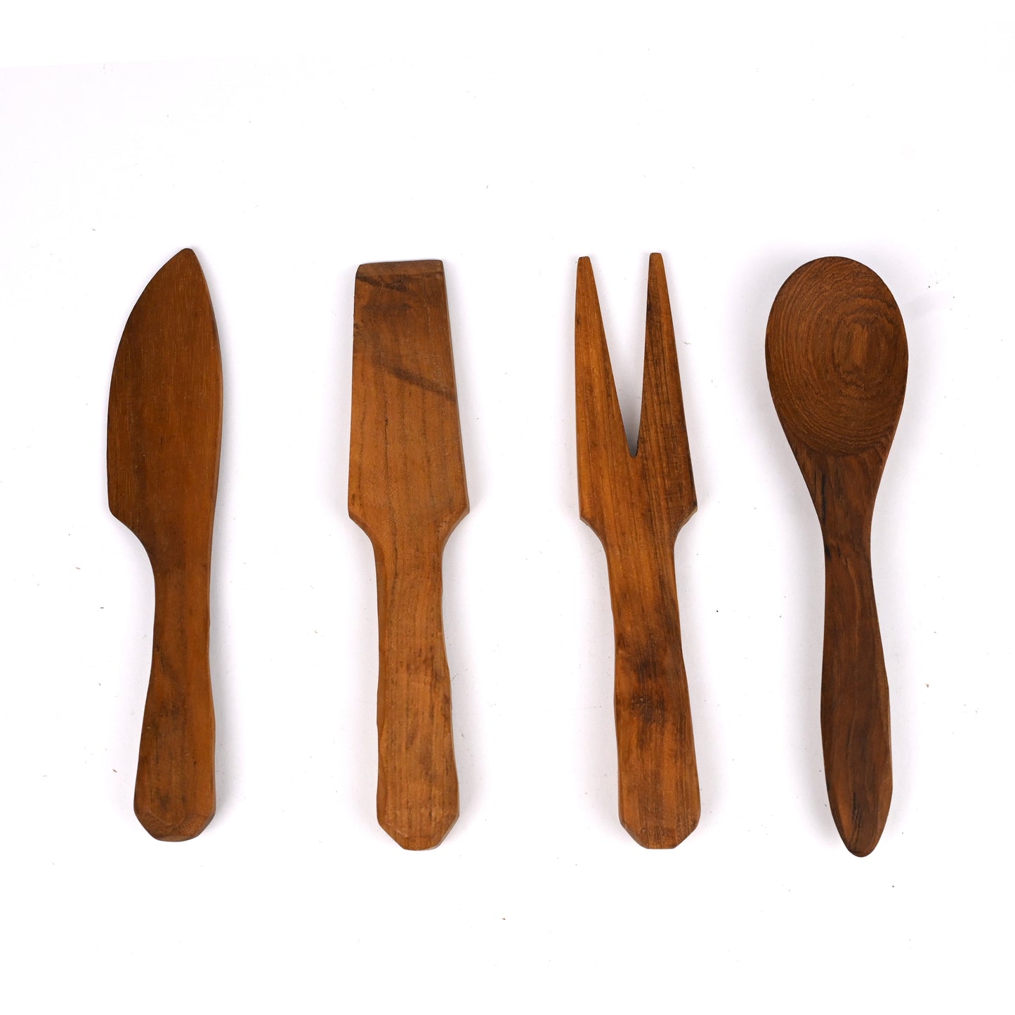 Tuckahoe Hardwoods Wooden Chacuterie Utensil Set
