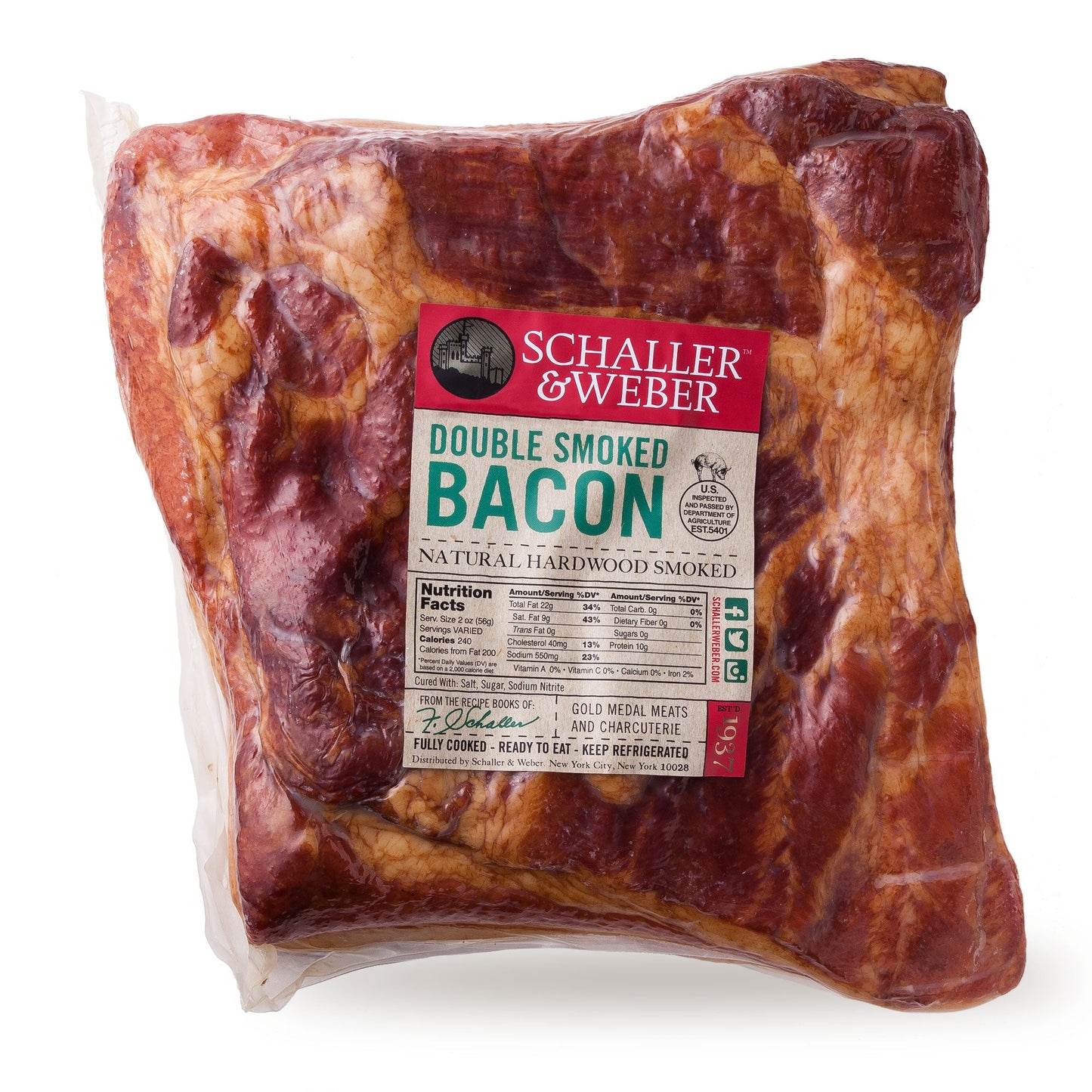 Double Smoked Bacon - Schaller & Weber