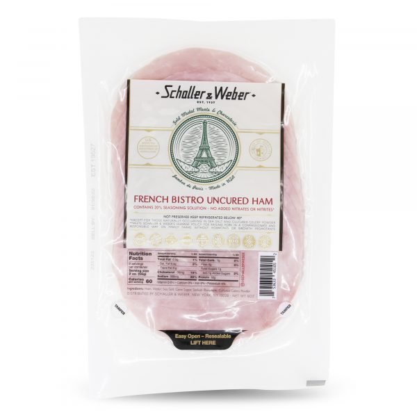 French Bistro Uncured Ham - Schaller & Weber
