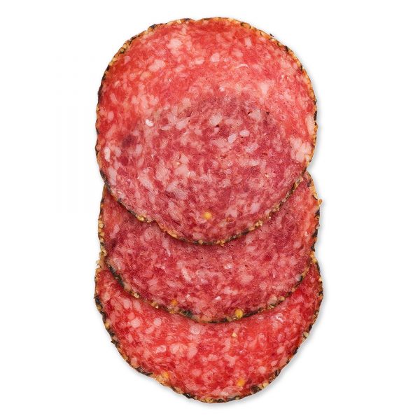 Uncured Peppercoated Salami - Schaller & Weber