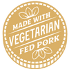 Made With Vegetarian Fed Pork